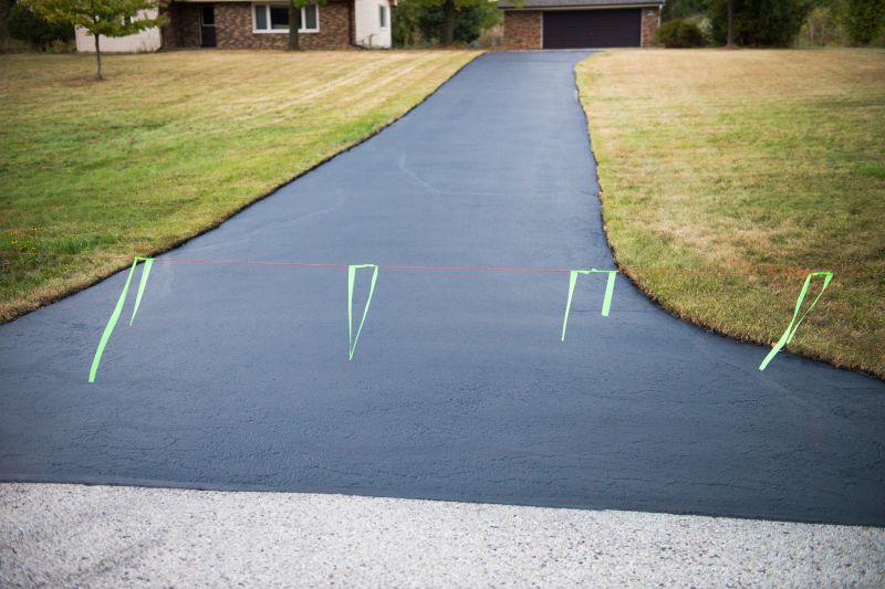 Sealed Asphalt in Residential Setting